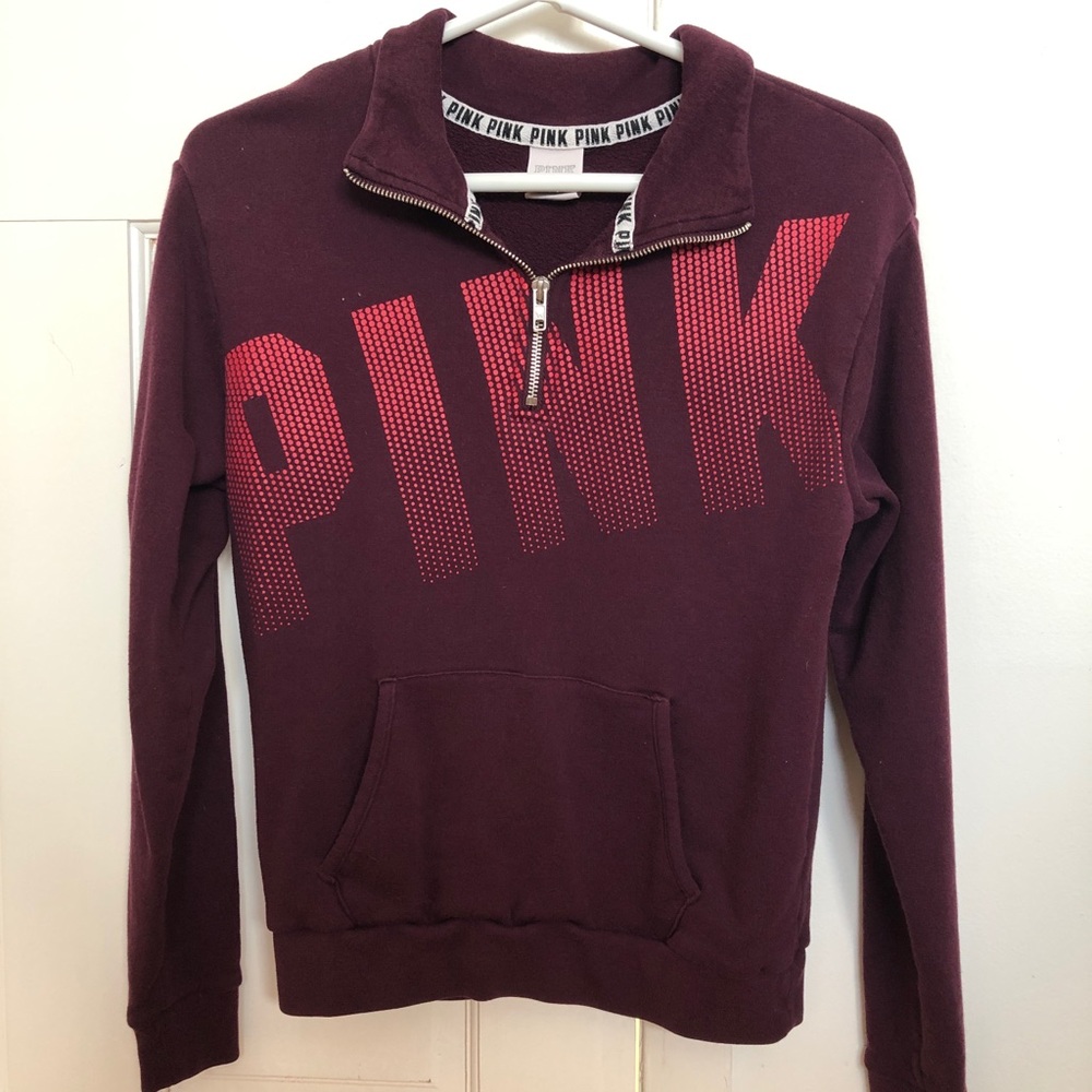 Victoria’s Secret pink half zip size extra small - Picture 1 of 1